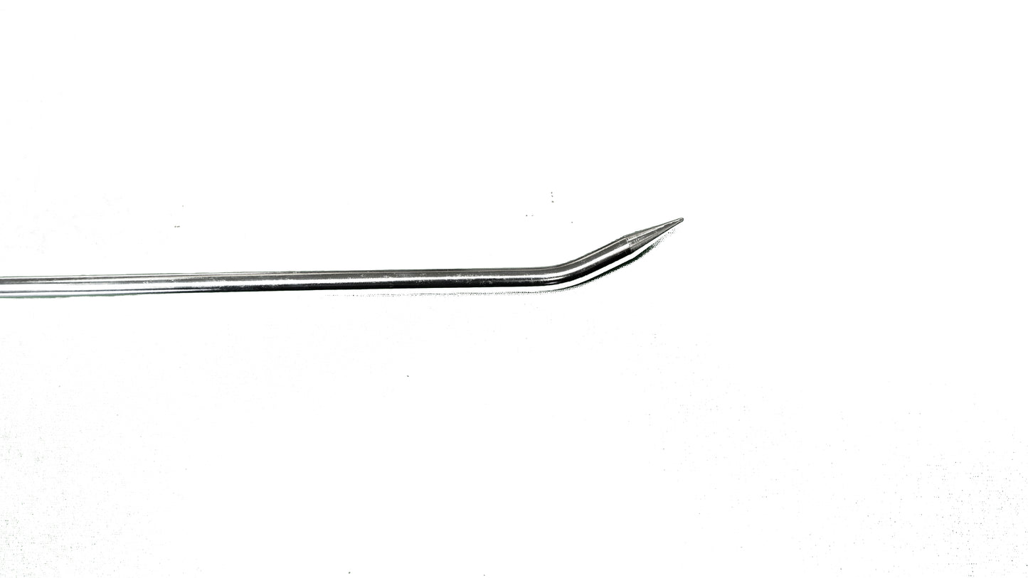 LEVA ACCIAIO TEMPERATO PER ALLUMINIO CON MANICO TONDO ZIGRINATO - diametro 12 - lunghezza 92cm