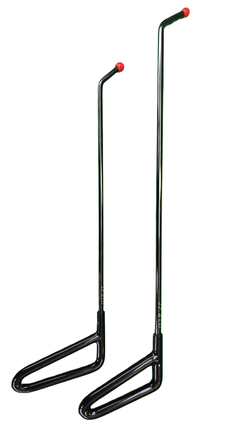 KIT Leve diam. 8 e 6 BLACK LINE, filettato M6 con punte intercambiabili