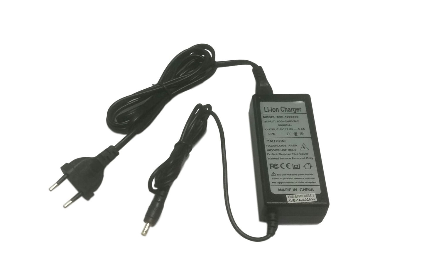 Caricabatteria 12.6 V 3.0Ah