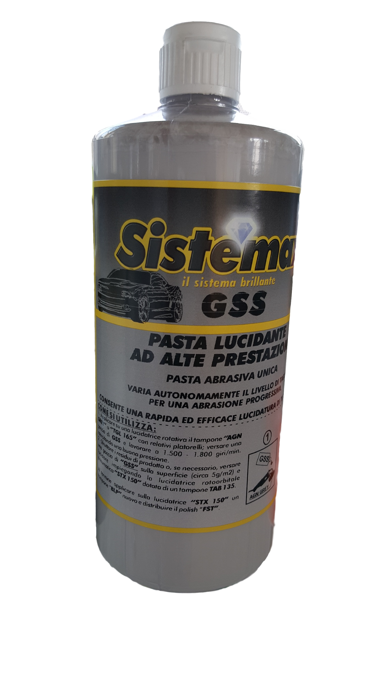 GSS Pasta Lucidante ad Alte Prestazioni 1 Litro