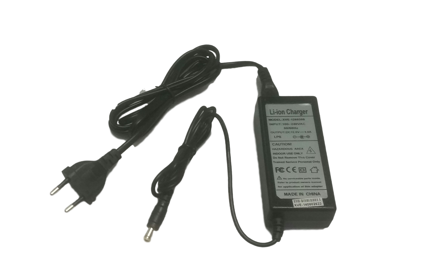 Pacco Batteria a Litio 12V 35AH 35000mA con Caricabatteria da 3.0ah (rettangolare)